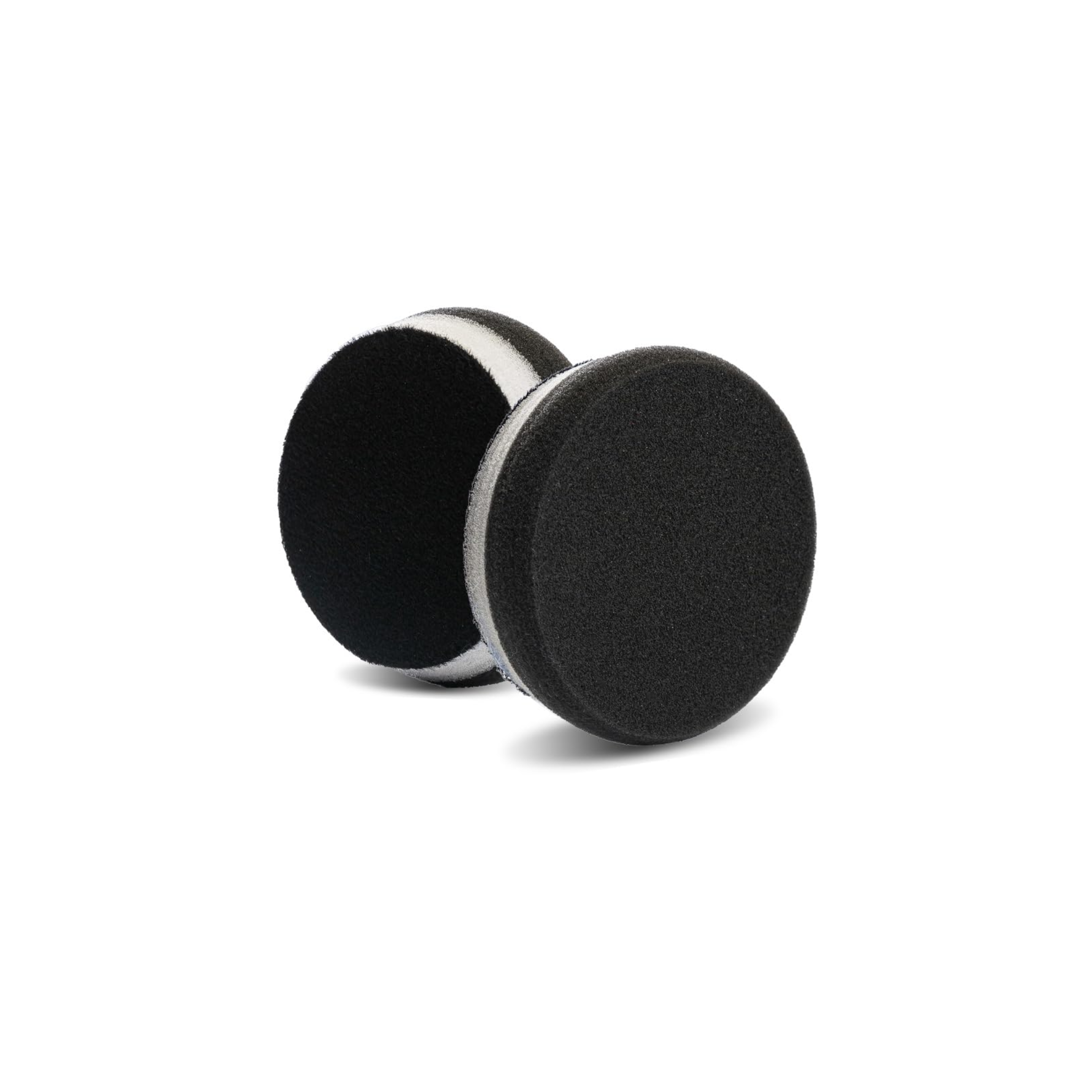 3.5" X 1" BLACK HD ORBITAL FINISHING PAD