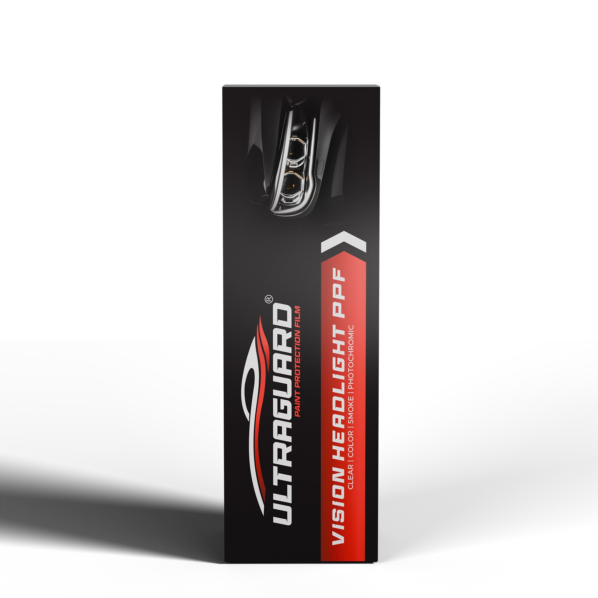 White to Purple Photochromic Headlight PPF