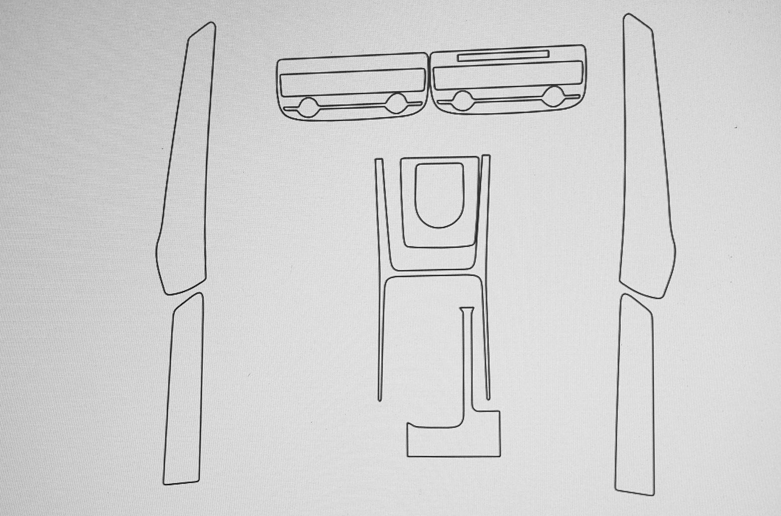 Jaguar XF Interior Precut