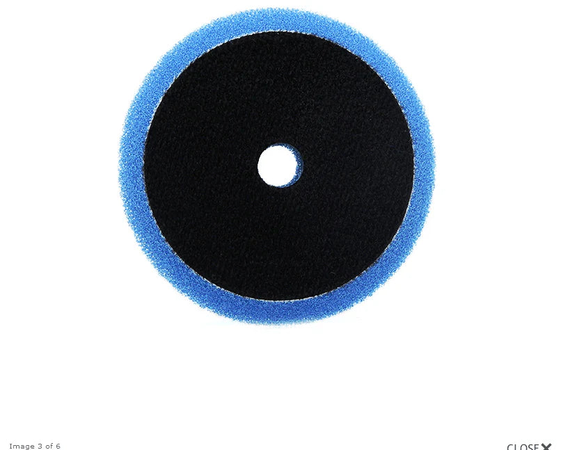 6.5" X 1" BLUE HD ORBITAL HVY POLISH PAD
