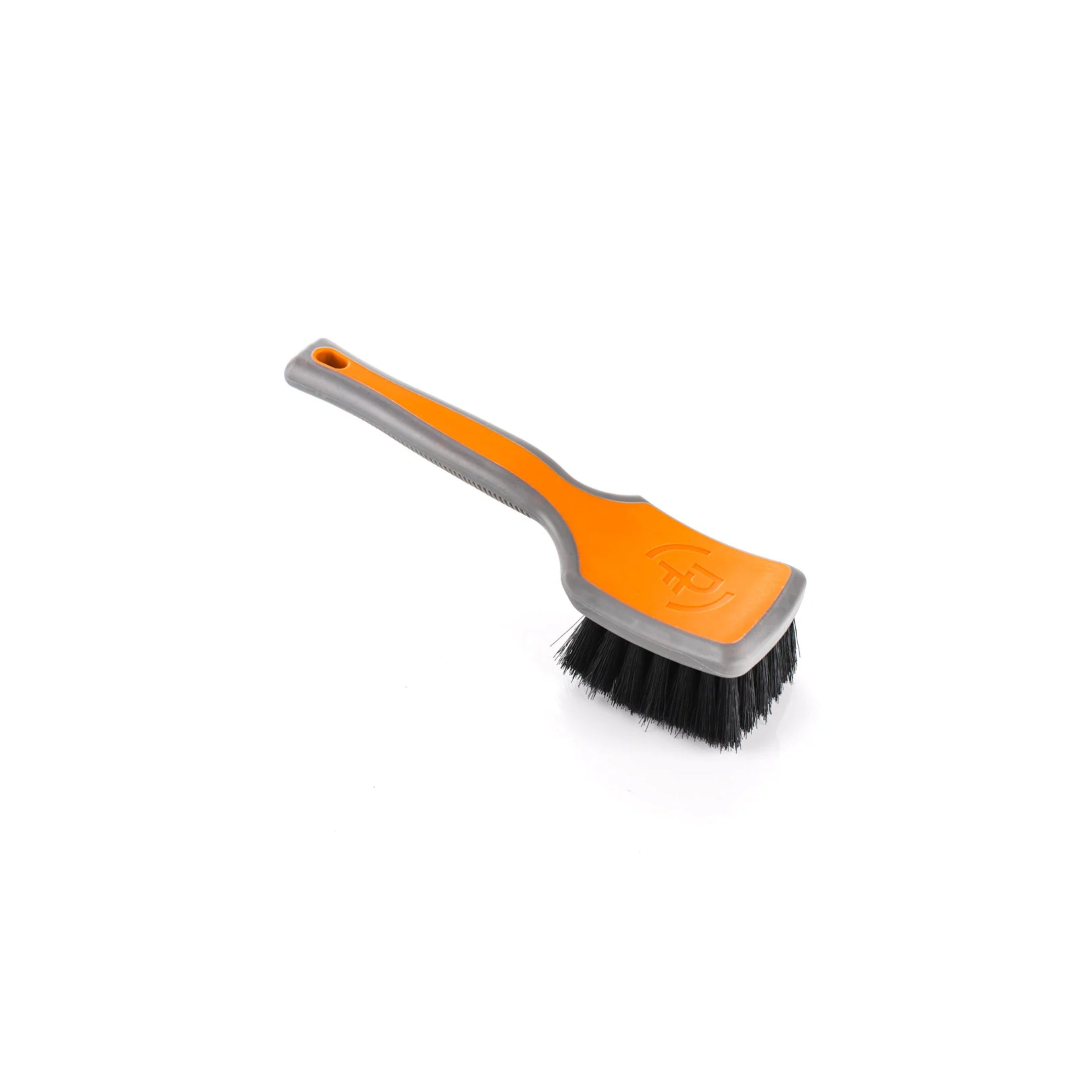 Octane Brush - Interior Scrub Brush Solar Flare (Orange & Gray) - Soft Bristle