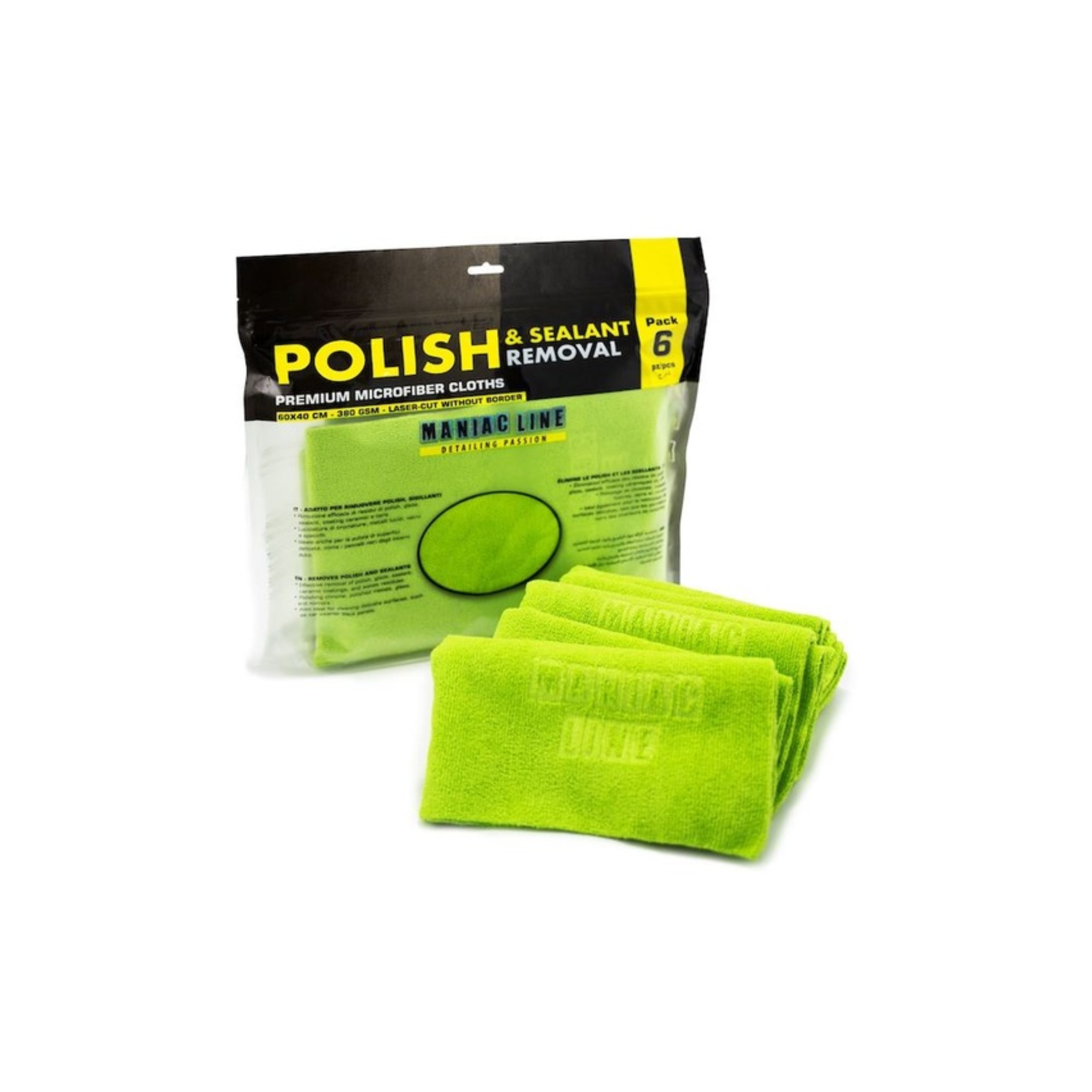 maniac - panno Polish Sealant 4 pack of 6 Towel (A0486X4)